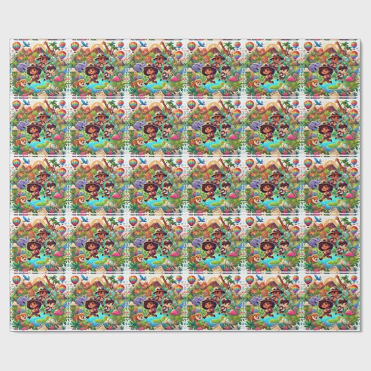 Wrapping Paper von Adventure Seekers Geschenkpapier (Flach)
