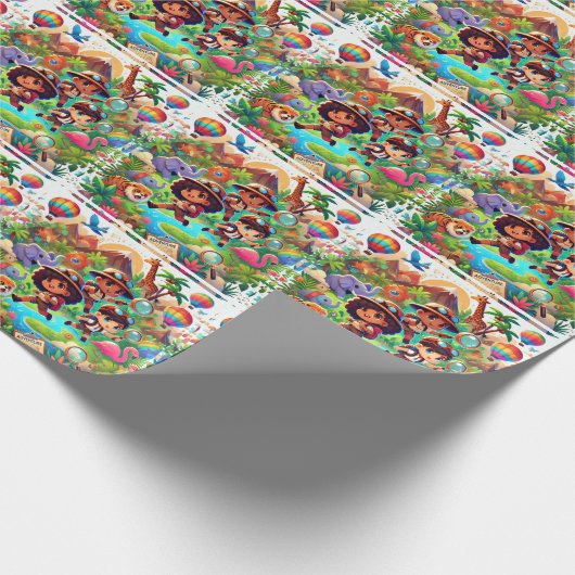 Wrapping Paper von Adventure Seekers Geschenkpapier (Ecke)