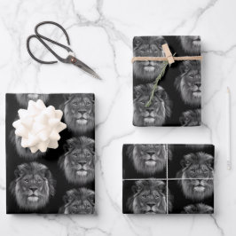 Wrapping Paper von African Lion Geschenkpapier Set