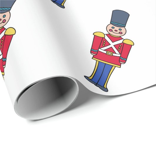 Wrapping Paper von Holiday Toy Soldiers Geschenkpapier (Rolleneckpunkt)