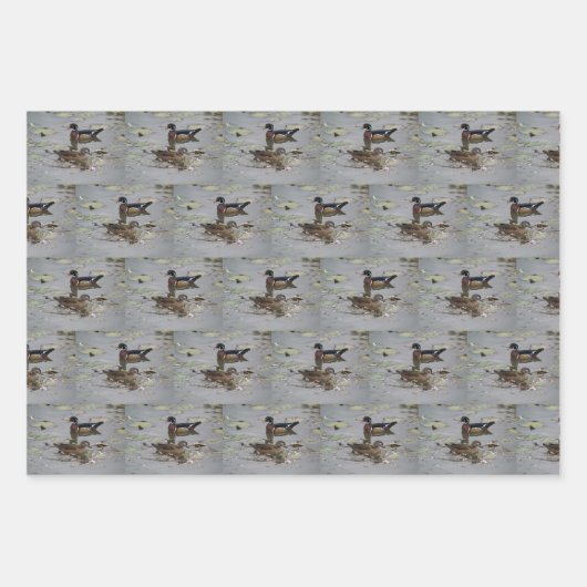 Wrapping Paper von Holzducken Geschenkpapier Set (Vorderseite)