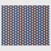 Wrapping Paper von Honeycomb Flag Belize Geschenkpapier (Flach)