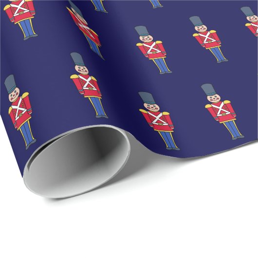 Wrapping Paper von Spielzeugsoldaten Geschenkpapier (Rolleneckpunkt)