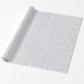 Wrapping Paper von White Brick Wall Geschenkpapier (Ungerollt)