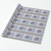 Wrapping Paper von White Rose Valentine Geschenkpapier (Ungerollt)