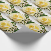 Wrapping Paper von White Rose Valentine Geschenkpapier (Ecke)
