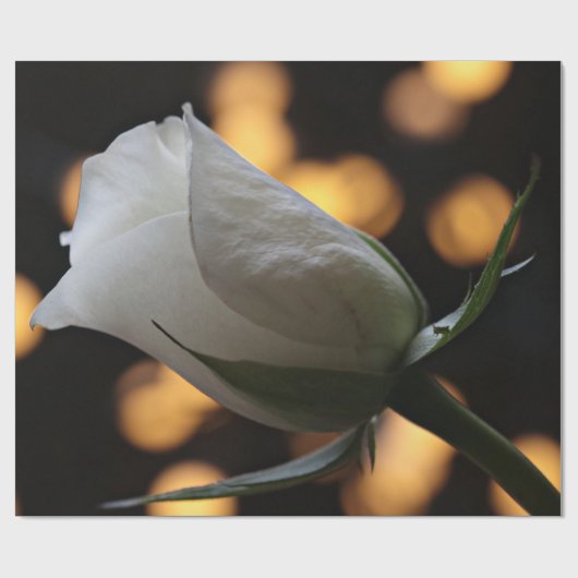 Wrapping Paper von White Rose Valentine Geschenkpapier (Flach)