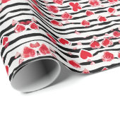 Wrapping Paper "Wilde Liebe Valentinstag" Geschenkpapier (Rolleneckpunkt)