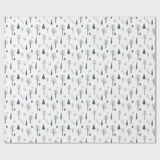 Wrapping Paper - Winter Pattern Geschenkpapier (Flach)