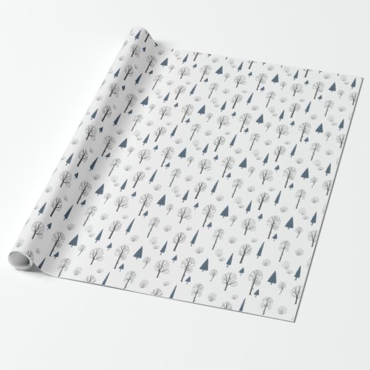 Wrapping Paper - Winter Pattern Geschenkpapier (Ungerollt)
