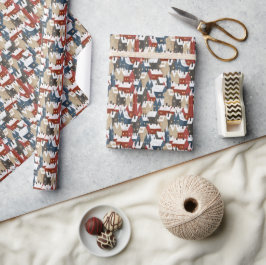 Wrapping Paper - Winter Pattern Geschenkpapier