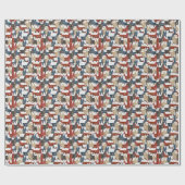 Wrapping Paper - Winter Pattern Geschenkpapier (Flach)