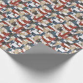 Wrapping Paper - Winter Pattern Geschenkpapier (Ecke)