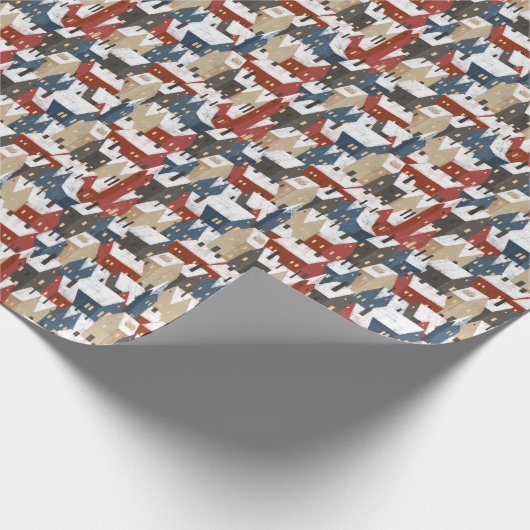 Wrapping Paper - Winter Pattern Geschenkpapier (Ecke)