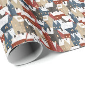 Wrapping Paper - Winter Pattern Geschenkpapier (Rolleneckpunkt)
