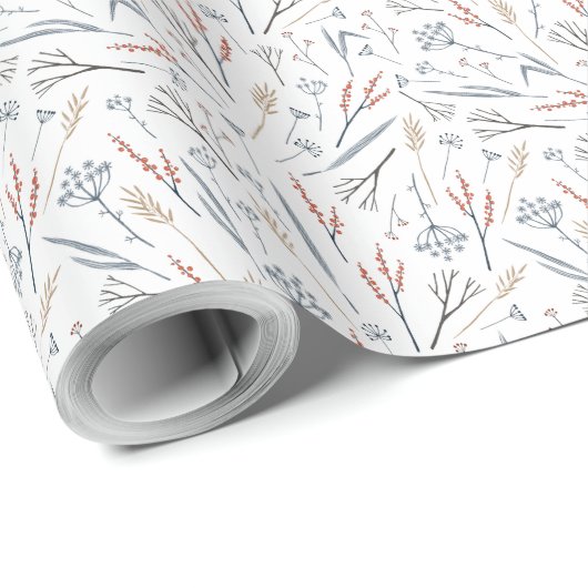 Wrapping Paper - Winter Pattern Geschenkpapier (Rolleneckpunkt)