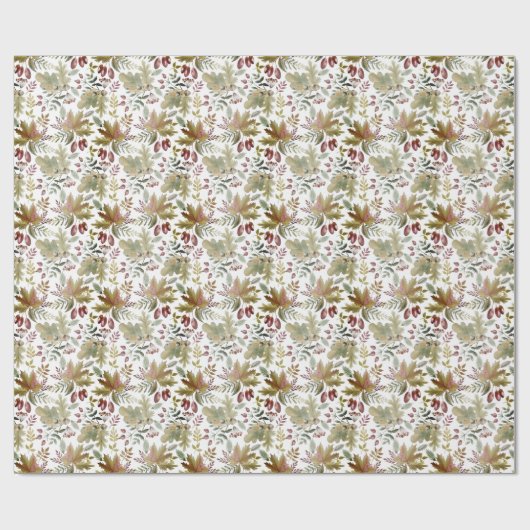 Wrapping Paper - Winter Pattern Geschenkpapier (Flach)