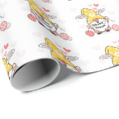 Wrapping Paper zu Ostergnomen Geschenkpapier (Rolleneckpunkt)