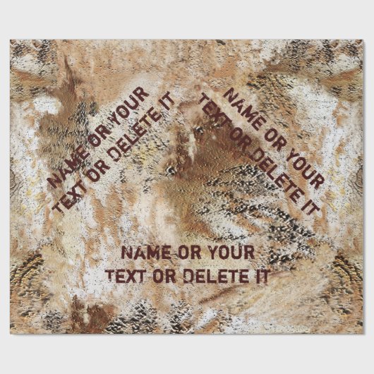 Wrapping Paper zum Party der Personalisierten Man- Geschenkpapier (Flach)