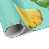 Wrapping Paper zum Thema Ananas Geschenkpapier (Rolleneckpunkt)