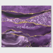 Wrapping Paper zum Wrapping-Individuelle Name aus Geschenkpapier (Flach)