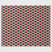 Wrapping Paper zur Flagge des Irak Geschenkpapier (Flach)
