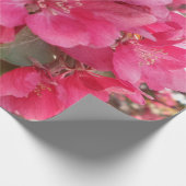 Wrapping Paper zur Frühjahrszeit der Blume Geschenkpapier (Ecke)