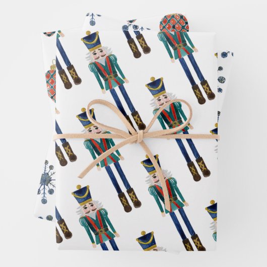 Wrapping Paper zur Nutcracker-Sammlung Geschenkpapier Set (Beispiel)