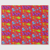 Wrapping Papier Fish Geschenkpapier (Flach)