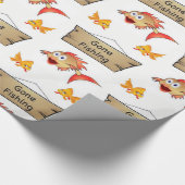 Wrapping Papier Fish Geschenkpapier (Ecke)