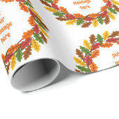 Wrapping-Papier für den Fall des Erntedanks Geschenkpapier (Rolleneckpunkt)