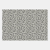 Wrapping-Papier für Halloween mit Geistermuster Geschenkpapier Set (Vorderseite)