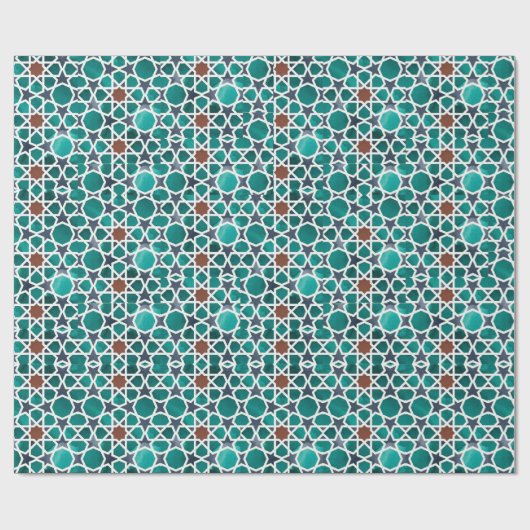 Wrapping-Papier für Marokko Geschenkpapier (Flach)