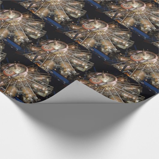 Wrapping-Papier für Star-Motoren Geschenkpapier (Ecke)