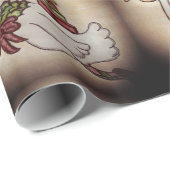 Wrapping-Papier Geschenkpapier (Rolleneckpunkt)