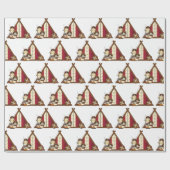 Wrapping Papr - Viking Warrior Geschenkpapier (Flach)