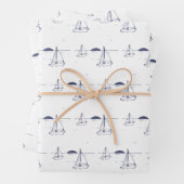 Wrapping Sheets von Segelbooten - 3 Blätter (Beispiel)