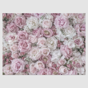 Wrapping Tissue - Collage Viktorianischer Rose Seidenpapier