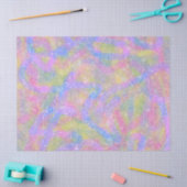 Wrapping Tissue - Funkelnd Pastell-Regenbogen Seidenpapier (Basteln)