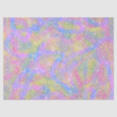 Wrapping Tissue - Funkelnd Pastell-Regenbogen Seidenpapier (Vorderseite)