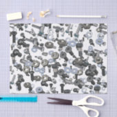 Wrapping Tissue - Nuts and Bolzen Seidenpapier (Handwerk)