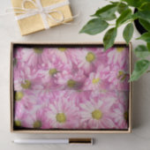 Wrapping Tissue - Pink Gerbera Daisies Seidenpapier (Geschenk)