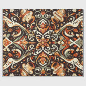 Wrapping with Christmas Motifs n11 Geschenkpapier (Flach)