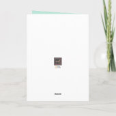 Wrasse & Friends Apology Card Karte (Rückseite)