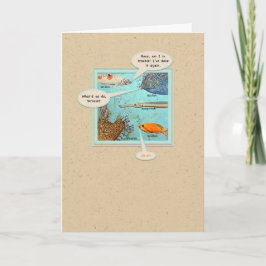 Wrasse & Friends Apology Card Karte