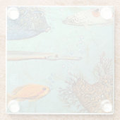 Wrasse & Friends Classy Glass Untersetzer (Rückseite)