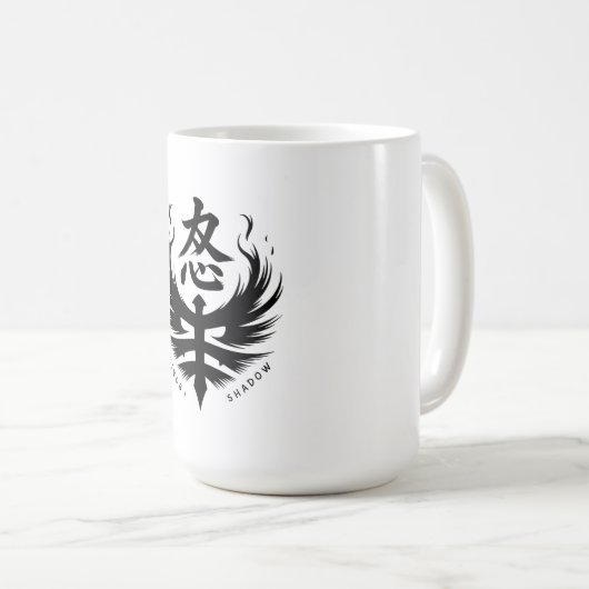 Wrath Emblem Ninja Crest Kaffeetasse (VorderseiteRechts)