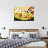 Wrath Leinwanddruck (Insitu (Schlafzimmer))