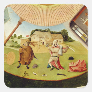 Wrath Quadratischer Aufkleber