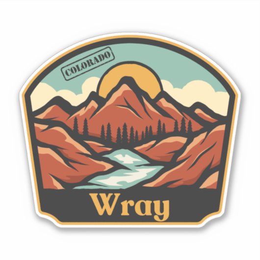 Wray, Colorado Sticker (Vorderseite)